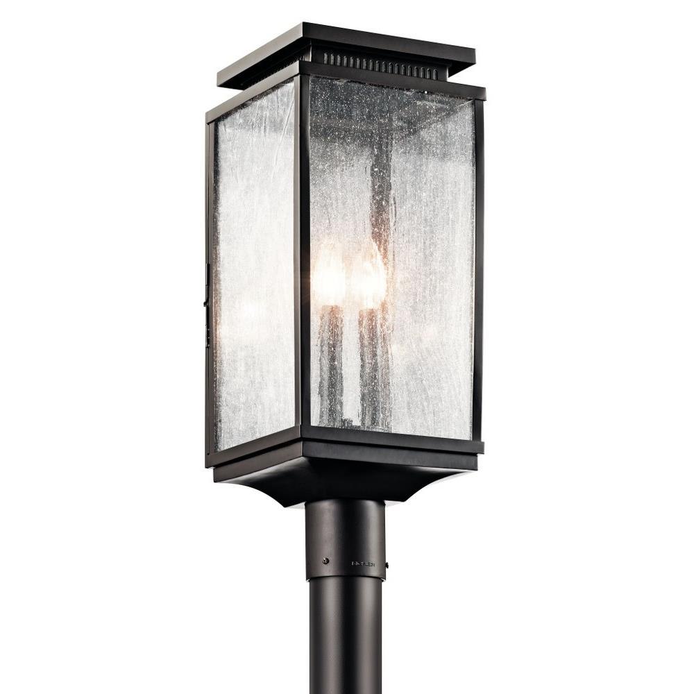 Bailey Street Home 147-BEL-1634900 Cranmer Maltings - 3 light Outdoor Post Mount - with Traditional inspirations - 21 inches tall by 8.5 inches wide