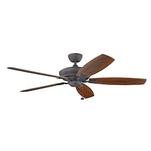 Broomhill Glebe - Ceiling Fan - with Traditional inspirations - 14 inches tall by 60 inches wide - 1229764