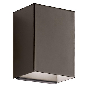 Cockburn Avenue - 10W 1 LED Outdoor Wall Mount - 7.25 inches tall by 1.75 inches wide