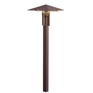 Campion Beeches - 3.8W 1 LED Path Light - with Utilitarian inspirations - 26.5 inches tall by 8 inches wide - 1229942