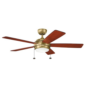 Goodwood Ridge - Ceiling Fan with Light Kit - 13.75 inches tall by 52 inches wide