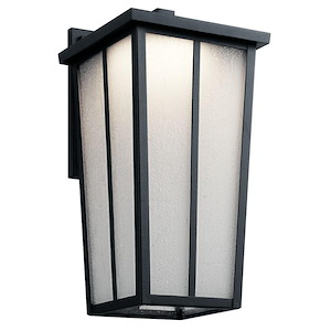 Evesham Parade - 1 Light Outdoor Wall Sconce - with Transitional inspirations - 17.25 inches tall by 8.75 inches wide - 1230102