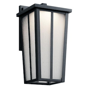 Evesham Parade - 1 Light Outdoor Wall Sconce - with Transitional inspirations - 13 inches tall by 6.5 inches wide