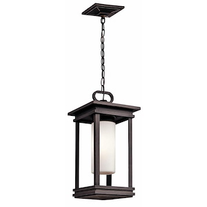Church Hill - 1 light Outdoor Hanging Lantern - 19 inches tall by 9 inches wide - 1230133