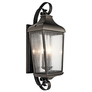 Gleneagles Grove - 3 light X-Large Outdoor Wall Lantern - with Traditional inspirations - 30.75 inches tall by 12 inches wide - 1230041