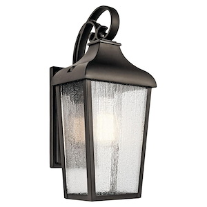 Gleneagles Grove - 1 light Small Outdoor Wall Lantern - with Traditional inspirations - 14.75 inches tall by 7 inches wide
