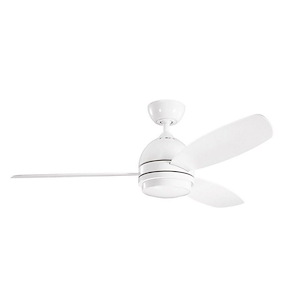 Mathe Croft - Ceiling Fan with Light Kit - 15 inches tall by 52 inches wide