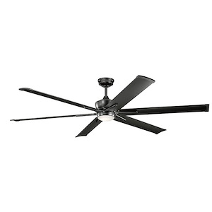 Hill View Boulevard - Ceiling Fan with Light Kit - 16.25 inches tall by 80 inches wide