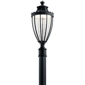 Hillary Meadow - 25W 1 LED Outdoor Post Lantern - 25.5 inches tall by 10.5 inches wide - 1230321