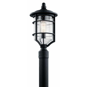 Reed Garth - 1 light Outdoor Post Lantern - 9.5 inches wide - 1230287
