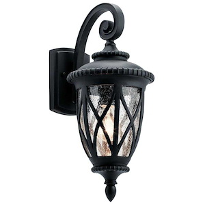 Hilton Links - 1 Light Outdoor Wall Sconce - with Traditional inspirations - 18.75 inches tall by 8.25 inches wide