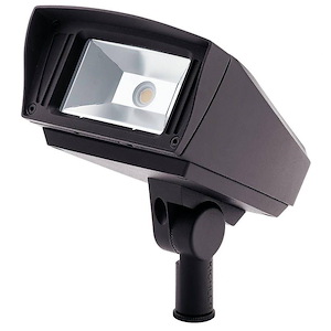 C-Series - 12W 1 LED Optional-Mount Outdoor Small Flood Light 6 inches tall by 6 inches wide - 1230334