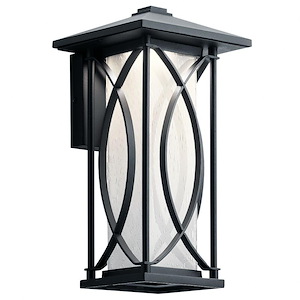Lilac Hollow - 7.5W 1 LED Small Outdoor Wall Lantern - with Transitional inspirations - 12.75 inches tall by 6.5 inches wide - 1230572
