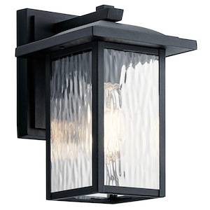 Thirlmere Acre - 1 light Small Outdoor Wall Lantern - with Transitional inspirations - 10.25 inches tall by 6.5 inches wide