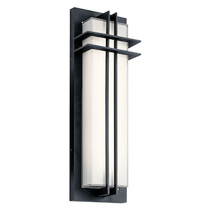Lawson Common - 41W 2 LED Medium Outdoor Wall Lantern - with Contemporary inspirations - 22 inches tall by 7 inches wide - 1230598