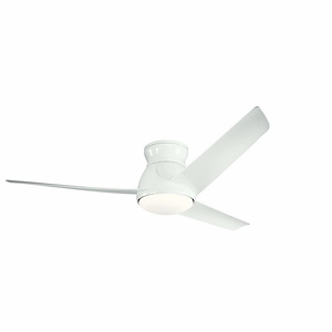 Matlock Gate - Ceiling Fan with Light Kit - with Contemporary inspirations - 11.5 inches tall by 60 inches wide