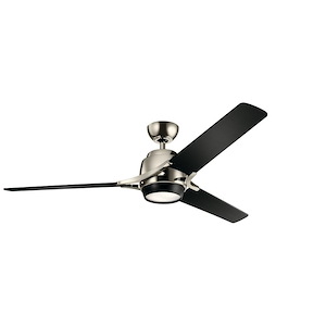 Carrick Valley - Ceiling Fan with Light Kit - 18 inches tall by 60 inches wide
