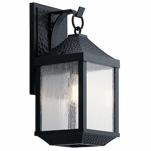 Oakfield Fields - 1 light Outdoor Medium Wall Lantern - 17.75 inches tall by 7.5 inches wide