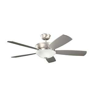 Chelsea Hollow - Ceiling Fan with Light Kit - 16 inches tall by 54 inches wide