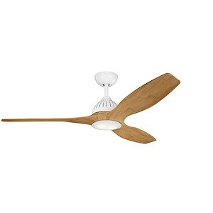 Desroches - Ceiling Fan with Light Kit - with Contemporary inspirations - 15.25 inches tall by 60 inches wide