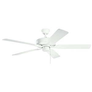 Brunswick Croft - Ceiling Fan - with Traditional inspirations - 12.5 inches tall by 52 inches wide