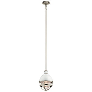 Newtown Wharf - 1 light Mini Pendant - 12.5 inches tall by 8 inches wide - 1230996