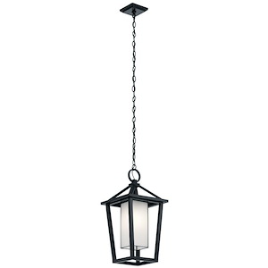 Oakfield Alley - 1 light Outdoor Hanging Pendant - with Transitional inspirations - 24 inches tall by 11.75 inches wide - 1231060
