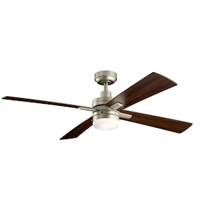 Pendle Barton - Ceiling Fan with Light Kit - with Transitional inspirations - 14.25 inches tall by 52 inches wide