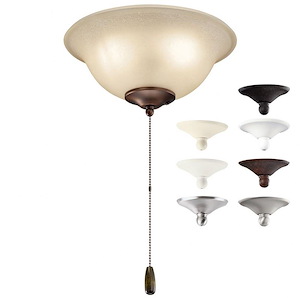 Accessory - 11 Inch 4W 3 LED Bowl Ceiling Fan Light Kit - 1231122