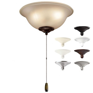 Accessory - 11 Inch 4W 3 LED Bowl Ceiling Fan Light Kit - 1231123