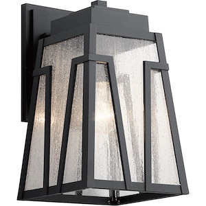 Oaklands Village - 1 light Medium Outdoor Wall Lantern - with Transitional inspirations - 13.5 inches tall by 8 inches wide