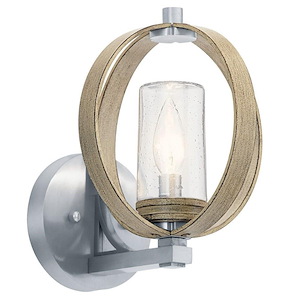 Victory Square-1 Light Small Outdoor Wall Lantern-with Lodge/Country/Rustic inspirations-10.25 inches tall by 8 inches wide - 1231425