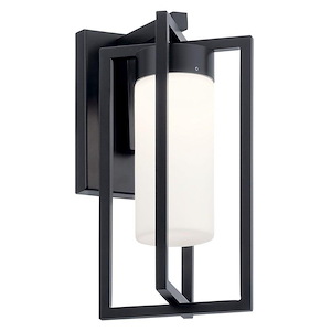 Holme Ride - 1 LED Outdoor Medium Wall Mount In Contemporary Style-14 Inches Tall and 5.3 Inches Wide - 1282459