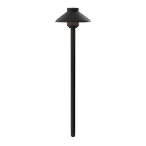 2W 3 LED Stepped Dome Path Light - with Transitional inspirations - 22.5 inches tall by 6.25 inches wide - 1085375