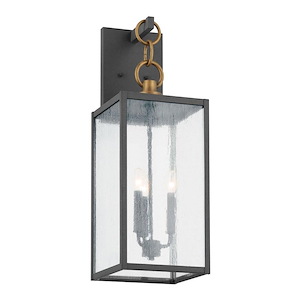 Wycombe Close - 3 Light Large Outdoor Wall Lantern-26 Inches Tall and 9 Inches Wide