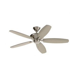Camp Bottom - 5 Blade Ceiling Fan In Modern Style-13.5 Inches Tall and 52 Inches Wide