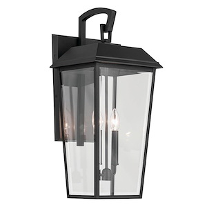 Kemmel Close - 2 Light Large Outdoor Wall Mount In Traditional Style-24.25 Inches Tall and 10.75 Inches Wide