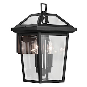 Morris Coppice - 2 Light Small Outdoor Wall Mount In Traditional Style-14 Inches Tall and 8.5 Inches Wide - 1316321