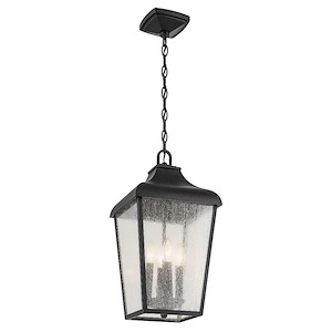 Gleneagles Grove - 4 Light Outdoor Pendant In Traditional Style-19.75 Inches Tall and 10 Inches Wide