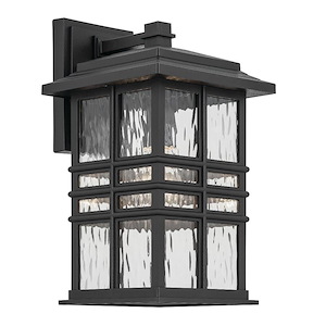 Crossley Ridgeway - 1 Light Outdoor Wall Mount In Coastal Style-14.25 Inches Tall and 8 Inches Wide