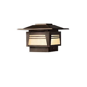 Anvil Bridge - Low Voltage 1 light Deck Post Lamp - 5 inches tall by 7 inches wide