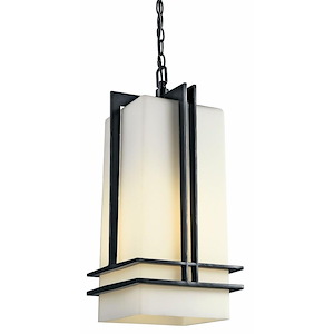 Tremillo - 1 light Outdoor Pendant - 17 inches tall by 6.5 inches wide - 1231551