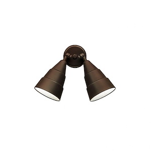Ashdale Place - 2 light Wall Mount - with Utilitarian inspirations - 11.25 inches tall by 6 inches wide - 1231644