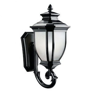 Buckingham Wynd - 1 light Outdoor Wall Mount - 12 inches wide