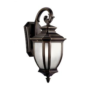 Buckingham Wynd - 1 light Outdoor Wall Mount - 8 inches wide - 1231557