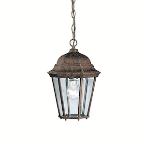 Townhouse - 1 light Outdoor Pendant - 13.5 inches tall by 9.25 inches wide - 1231582