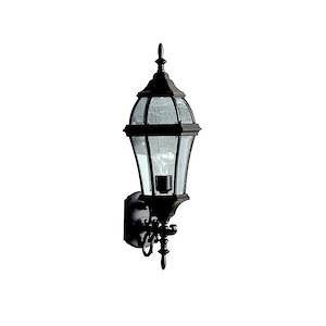 All Saints Fields - 1 light Outdoor Wall Bracket - 26.75 inches tall by 9.25 inches wide - 1231583