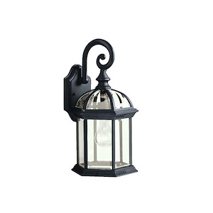 New Street Series 08 Outdoor - 1 light Outdoor Wall Bracket - with Traditional inspirations - 15.5 inches tall by 8 inches wide - 1231701