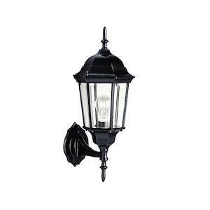 Birchgrave Close - 1 light Outdoor Wall Bracket - with Traditional inspirations - 22.75 inches tall by 9.5 inches wide - 1231592