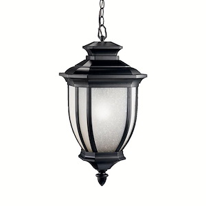 Buckingham Wynd - 1 light Outdoor Pendant - 12 inches wide
